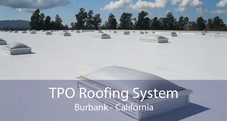 TPO Roofing System Burbank - California